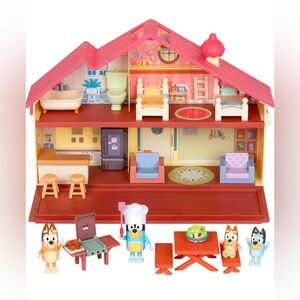 Bluey Toy House Playset Family Home with House Accessories